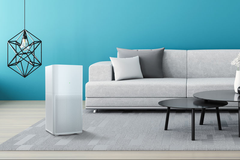 Có kết cấu vững chắc, thiết kế gọn gàng - Máy lọc không khí Xiaomi Mi Air Purifier 2C